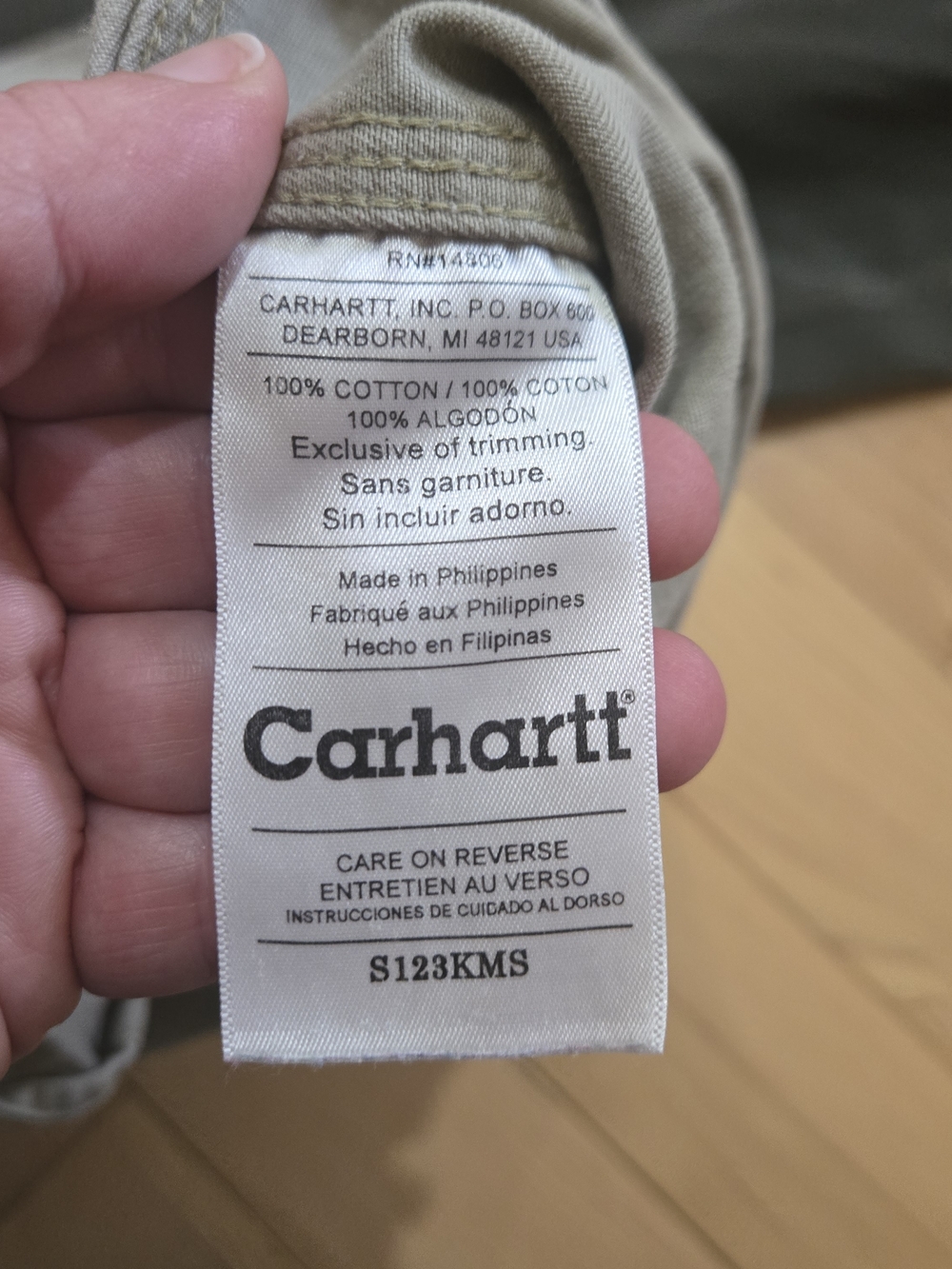 Vintage Carhartt Ironwood Two-Tone Western Snap Work Shirt - Picture 8 of 10